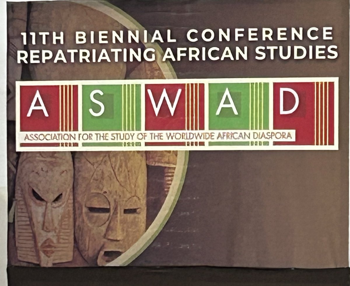 @aswadiaspora is in Ghana! You can feel the energy and spirit of everyone gathered for our annual conference… So glad to be back in the Motherland in this community of scholar-activists