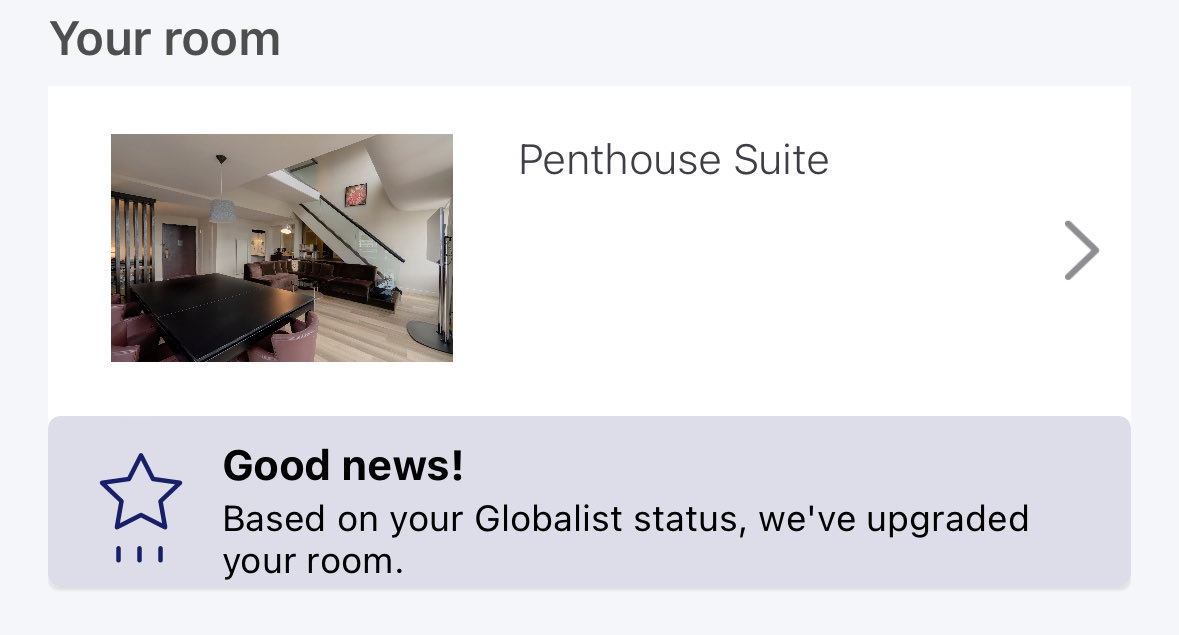 FlyFreeMD's tweet image. Our best Hyatt Globalist upgrade yet!