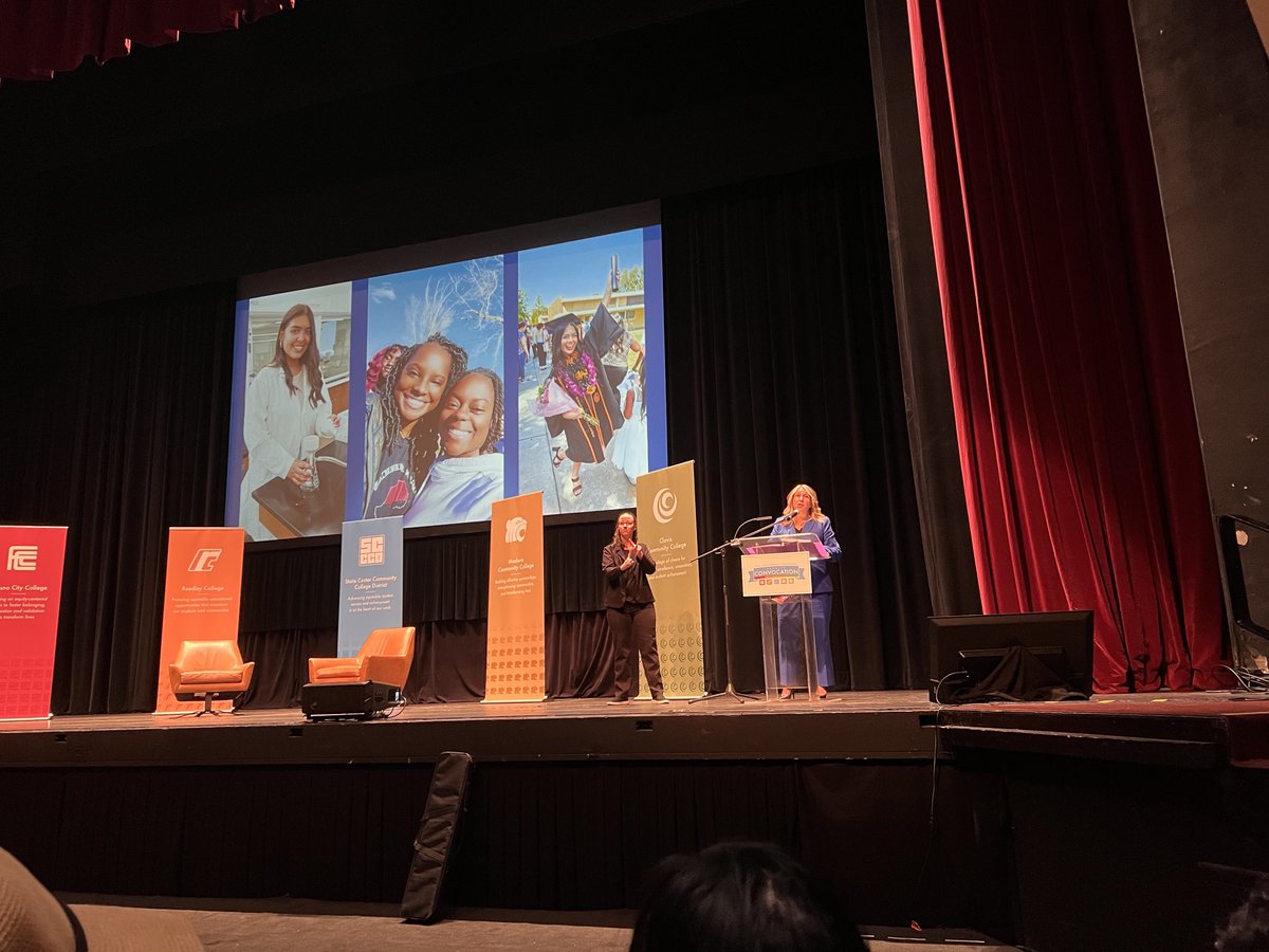 District convocation day. Great start to the new semester! ⁦<a href="/SCCCD/">SCCCD</a>⁩
