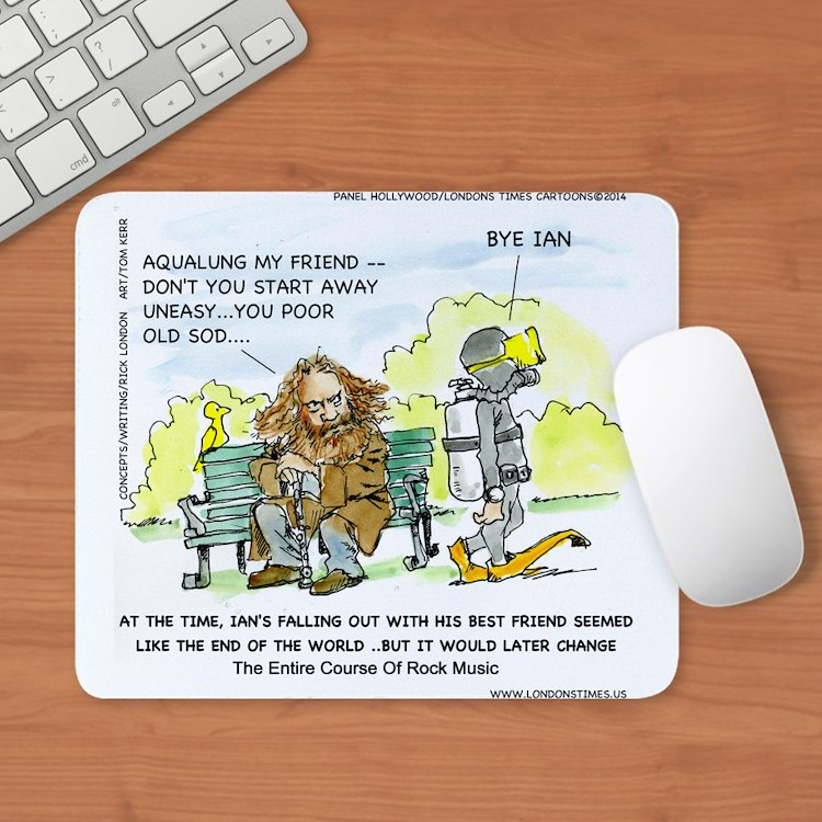 ricklondon's tweet photo. Aqualung My Ex-Friend only $6.99 No #discountcode needed Just click &amp; order for our Google #1 ranked #offbeat #cartoon #mousepads #jethrotull #aqualung #classicrock #rockandroll #exclusive #computers #tech #technology #desktop https://t.co/JkZFl0nlKt https://t.co/az5kXhd4DF