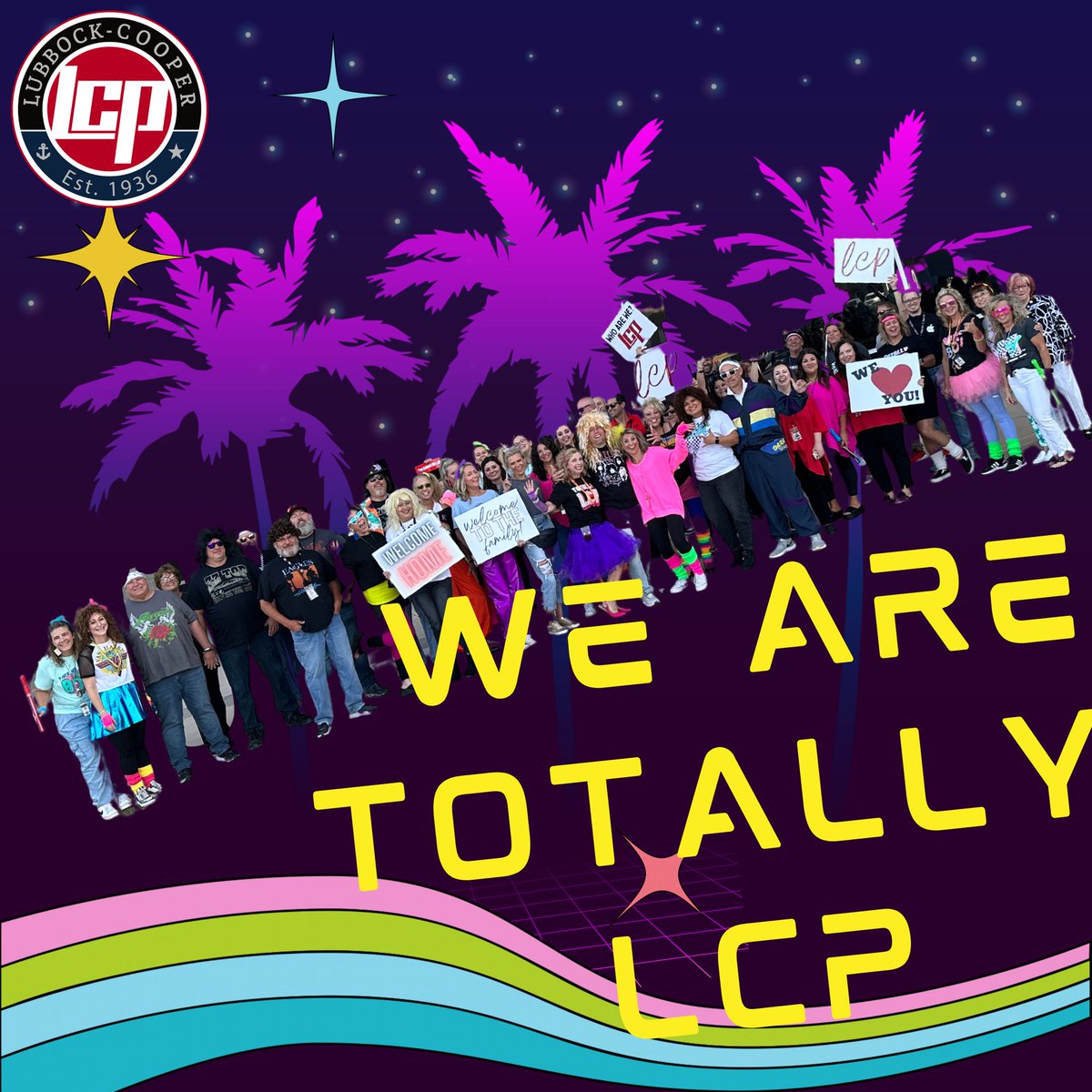Had a blast this morning welcoming the new #LCP teachers!  #TotallyLCP