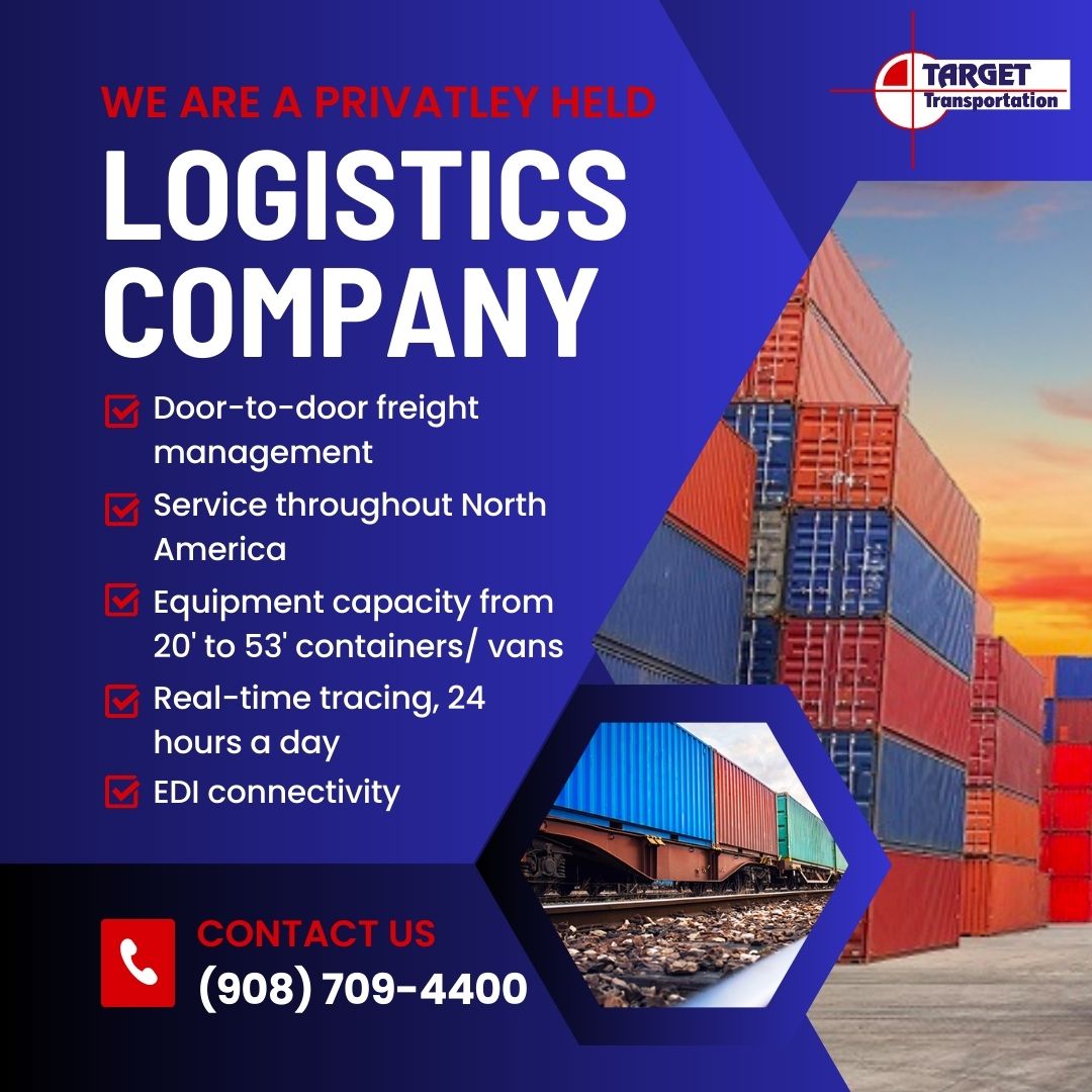 target_trans's tweet image. We are a privately held logistics company specializing in intermodal, drayage, and over-the-road services. Contact us for more information!