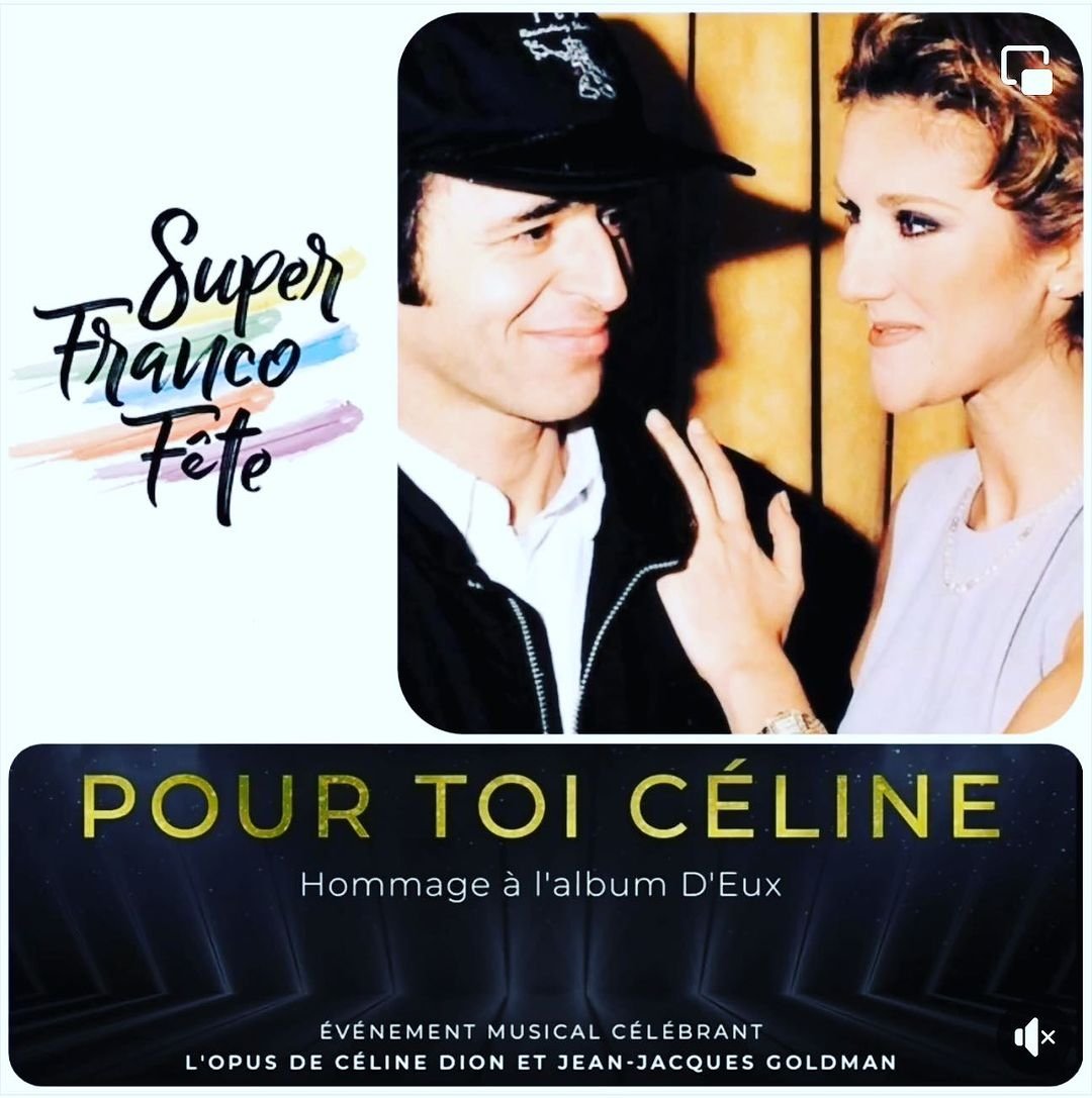 [INFO] @vincentniclo participera à la grande soirée #SuperFrancoFête en hommage à l'album 'D'Eux' de @celinedion et Jean Jacques Goldman qui fêtera ses 30 ans. Cette soirée se déroulera le 3 septembre à l'Agora du Port de Québec et sera diffusée sur @m6 🇨🇵 et @TVAreseau 🇨🇦