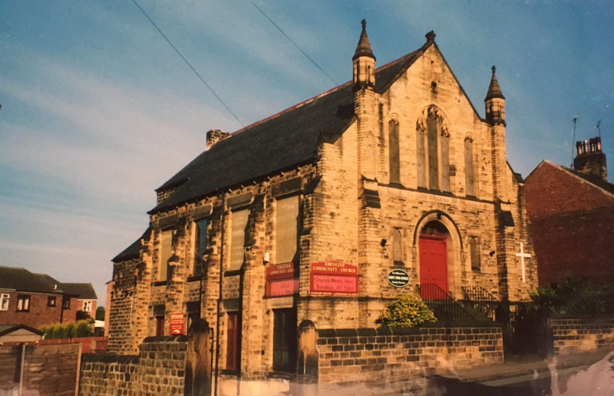BarnsArchives's tweet photo. #OnThisDay (August 2) in 1902 the corner stones for the Ebeneezer Wesleyan Reform Chapel at Worsborough Dale #Barnsley were laid at a public event. The Barnsley Chronicle reported that the event took place in 'somewhat unfavourable weather' Sounds familiar! ☔️ 🌧️ #AugustWeather https://t.co/lM7hG0YggY