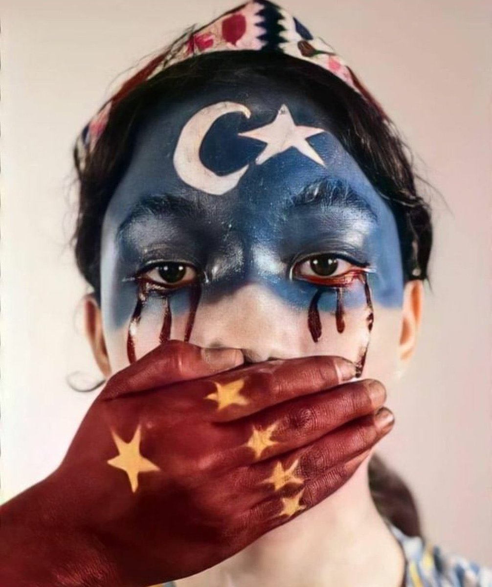 Doğu Türkistan'da soykırım var! 
Uighurs are being slaughtered! 
#FreeUyghur #freeEastTurkestan
#DoğuTürkistan