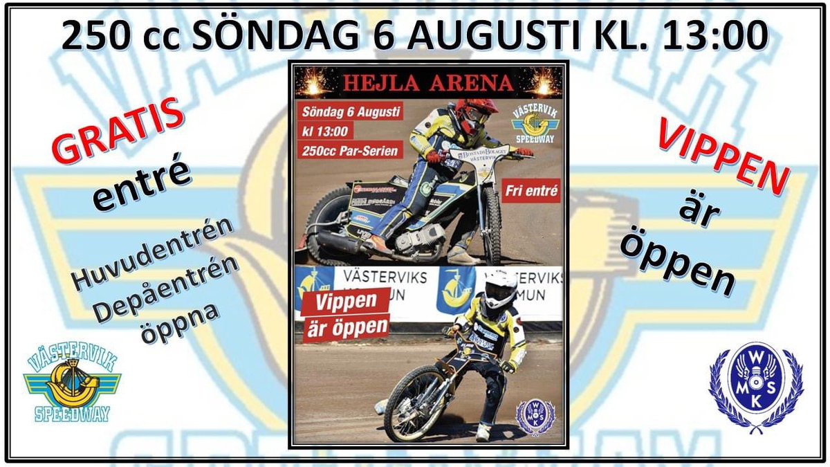 Västervik Speedway tweet media