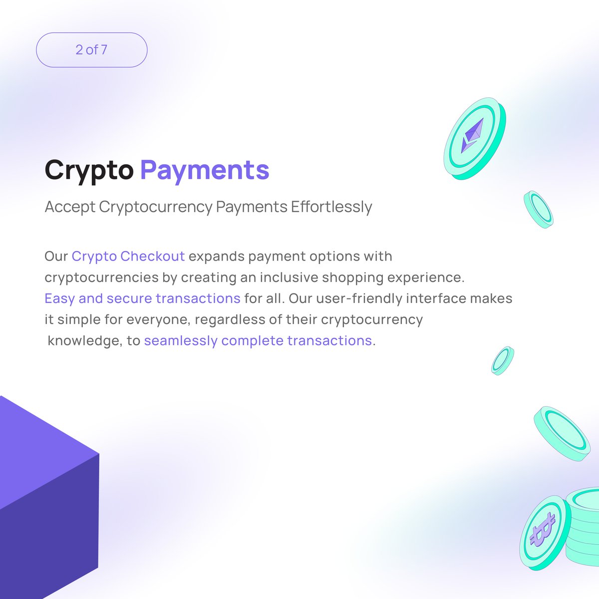 cryptum_io's tweet image. 1/2: MEET OUR PRODUCTS! 🤝

Become a web3 builder with our SDKs and APIs in a matter of seconds! 

#Crypto Payments and #Tokenization made simple!

TRY IT YOURSELF: docs.cryptum.io/english/cryptu…

#Blockchain #DeFi
