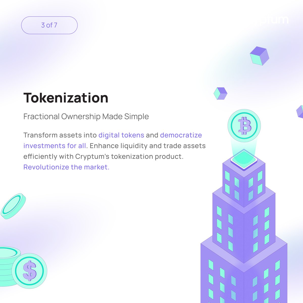 cryptum_io's tweet image. 1/2: MEET OUR PRODUCTS! 🤝

Become a web3 builder with our SDKs and APIs in a matter of seconds! 

#Crypto Payments and #Tokenization made simple!

TRY IT YOURSELF: docs.cryptum.io/english/cryptu…

#Blockchain #DeFi