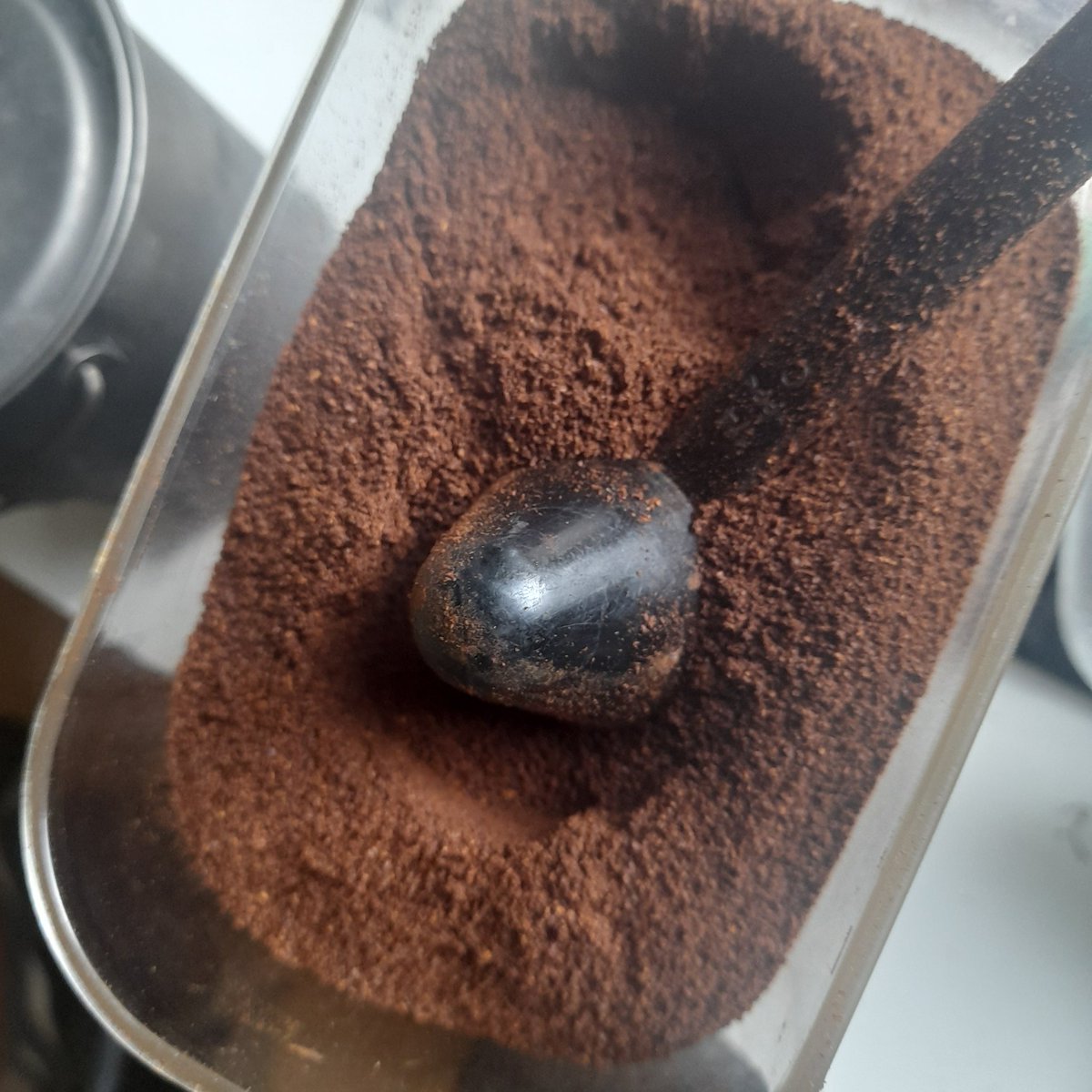 MarkNieu's tweet image. Schouderklopje voor mezelf dat ik het maatlepeltje er uit haalde voordat ik de pak koffie leeg kieperde. #smallsuccess