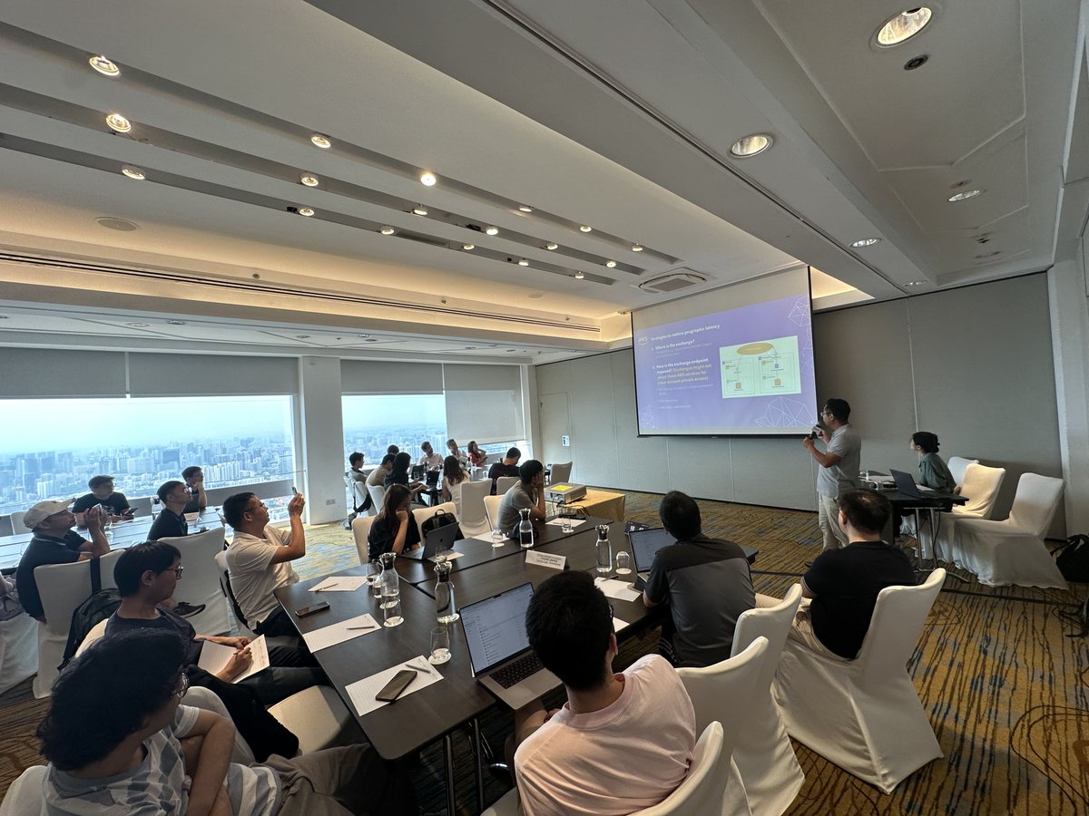 LTP_primebroker's tweet photo. Cheers to a memorable event in Singapore! 🍻 We had a blast co-hosting this amazing "Safe &amp; Efficient Trading on the Cloud" event with AWS. Thank you to everyone who joined us and made this event a fruitful one. We're looking forward to seeing you at the next event! 🚀💹 https://t.co/lJ07Uec7tc