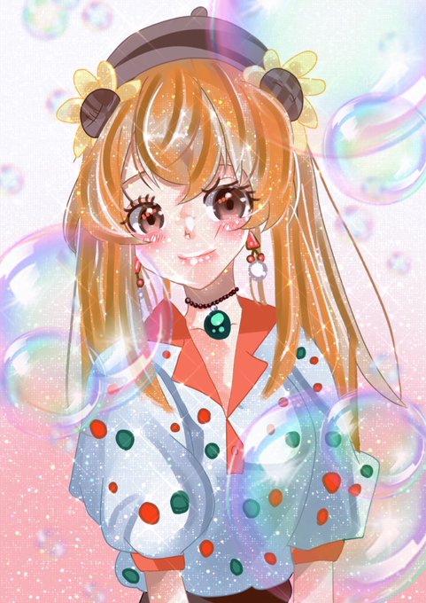 「bubble jewelry」 illustration images(Latest)｜4pages