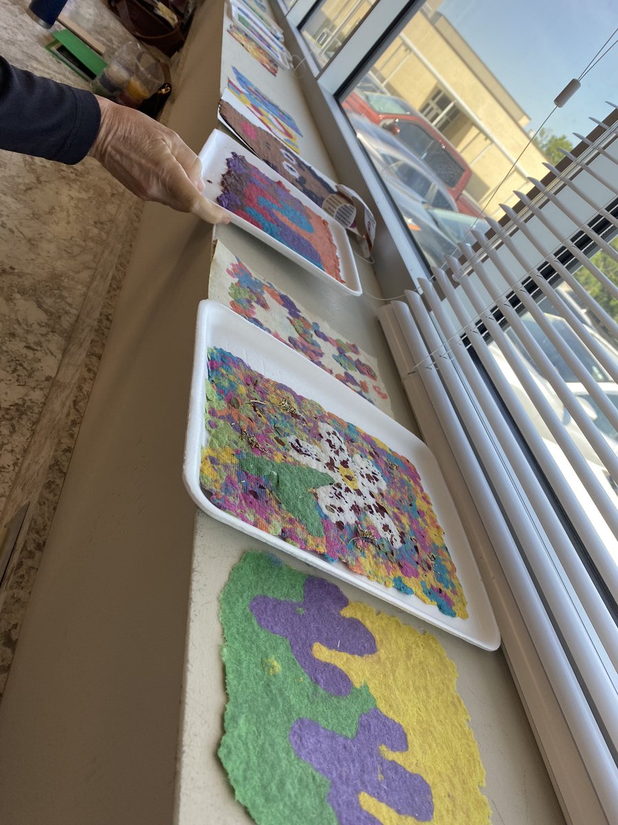 TheMrs_Madden's tweet photo. Paper Pulp #AmplifyAldineArt #AldineArt https://t.co/tpfZI5Jxtt