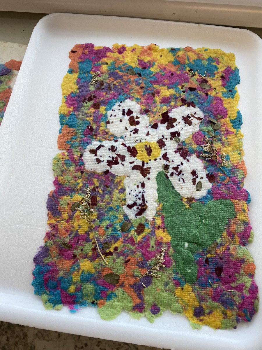 TheMrs_Madden's tweet photo. Paper Pulp #AmplifyAldineArt #AldineArt https://t.co/tpfZI5Jxtt