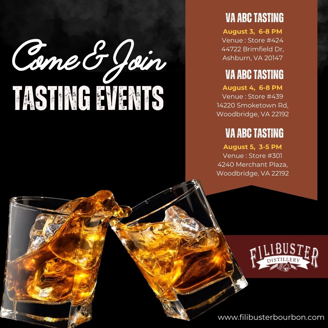 FilibusterDC's tweet image. Don't forget to Join Us for the tastings of our special bourbon.

VA ABC Tasting : 
​A​ugust 3rd, ​6-8 PM
​A​ugust 4th, ​6-8 PM
A​ugust 5th, ​​3-​5 PM​

#tasting #bourbontasting #tastingevents #virginiatastingevents #caskstrength #highproof #bourbon #bourbonwhiskey #bourbongram