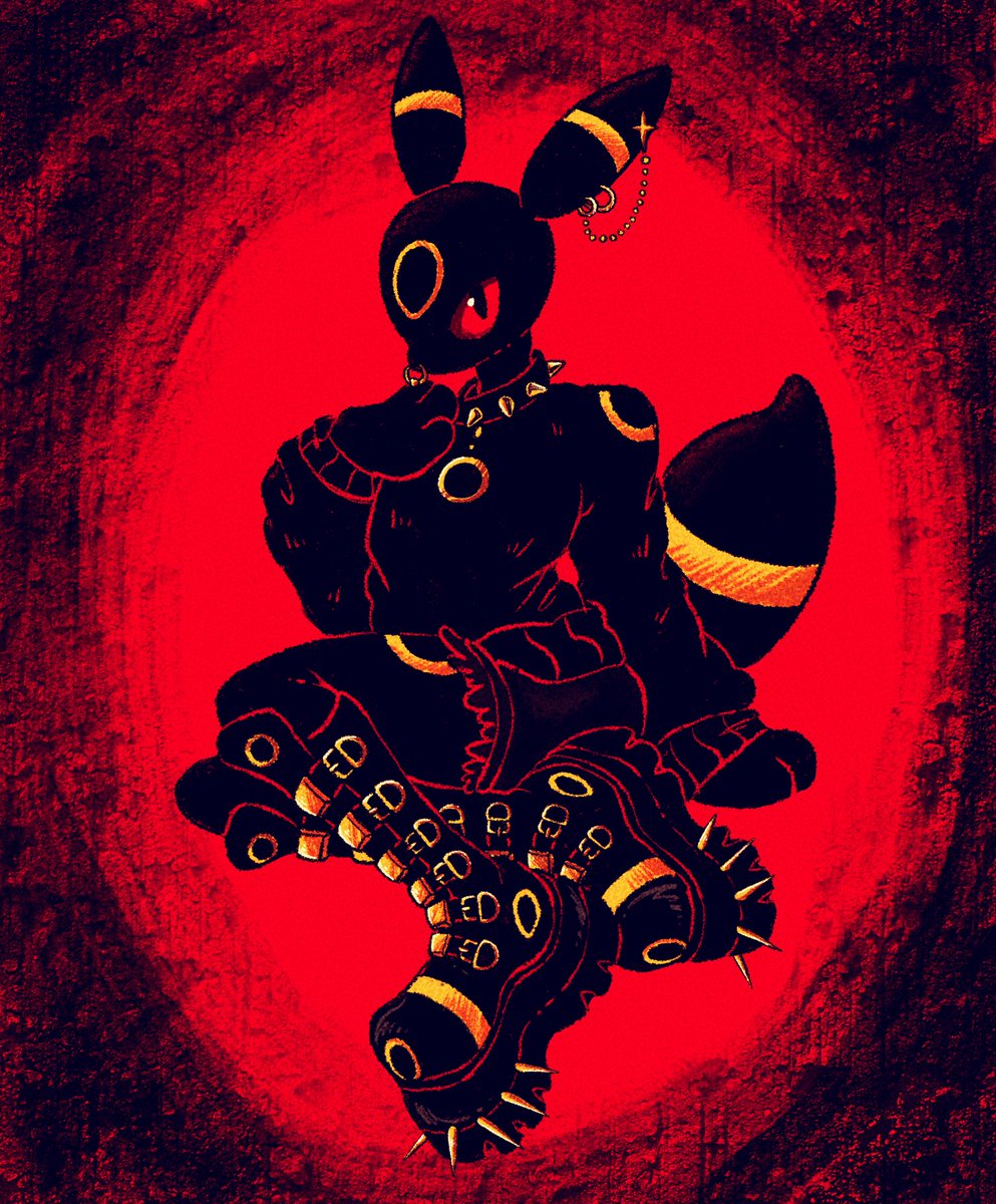 ブラッキー 「the character vs how you drew them」|Silver 🪱のイラスト