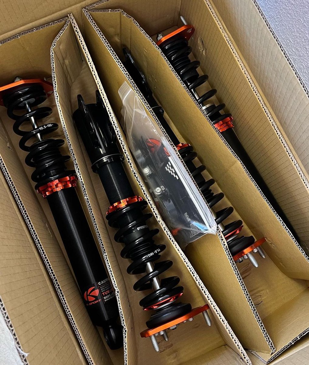 KsportUSA's tweet photo. We've been seeing @nancy_bb6luv building some wild projects! Glad you've been enjoying your fresh set of Kontrol Pro coilovers.
-
#Ksport #Ksportusa #Honda #Prelude #Kseries https://t.co/DOX4qoqZbu