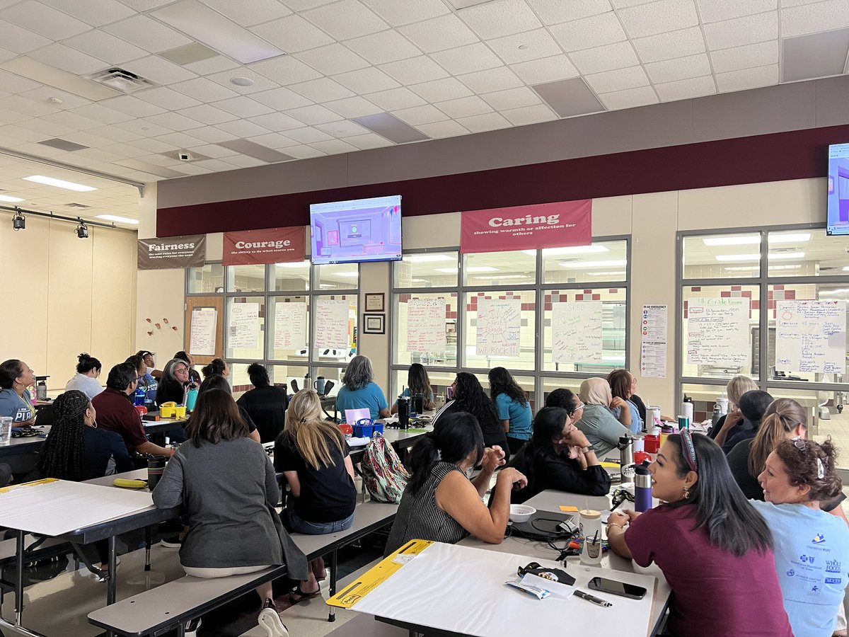 #LevelUpPlanoISD Memorial says Game On!