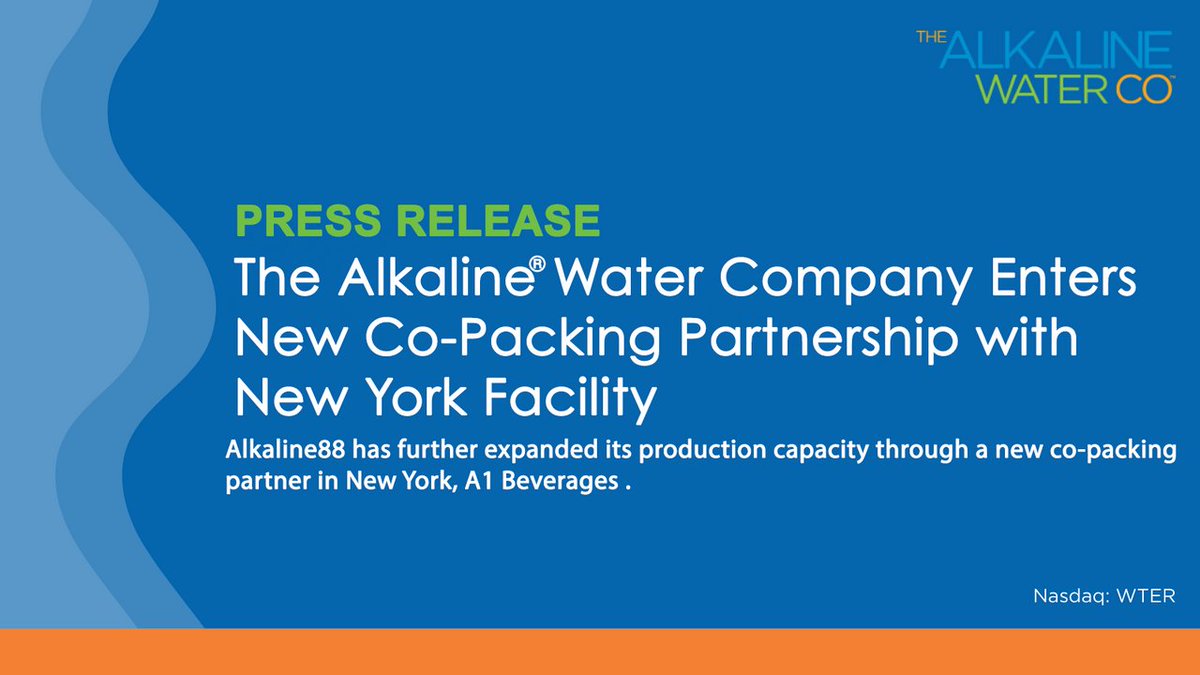 Read the full release here
ir.thealkalinewaterco.com/news-events/pr…