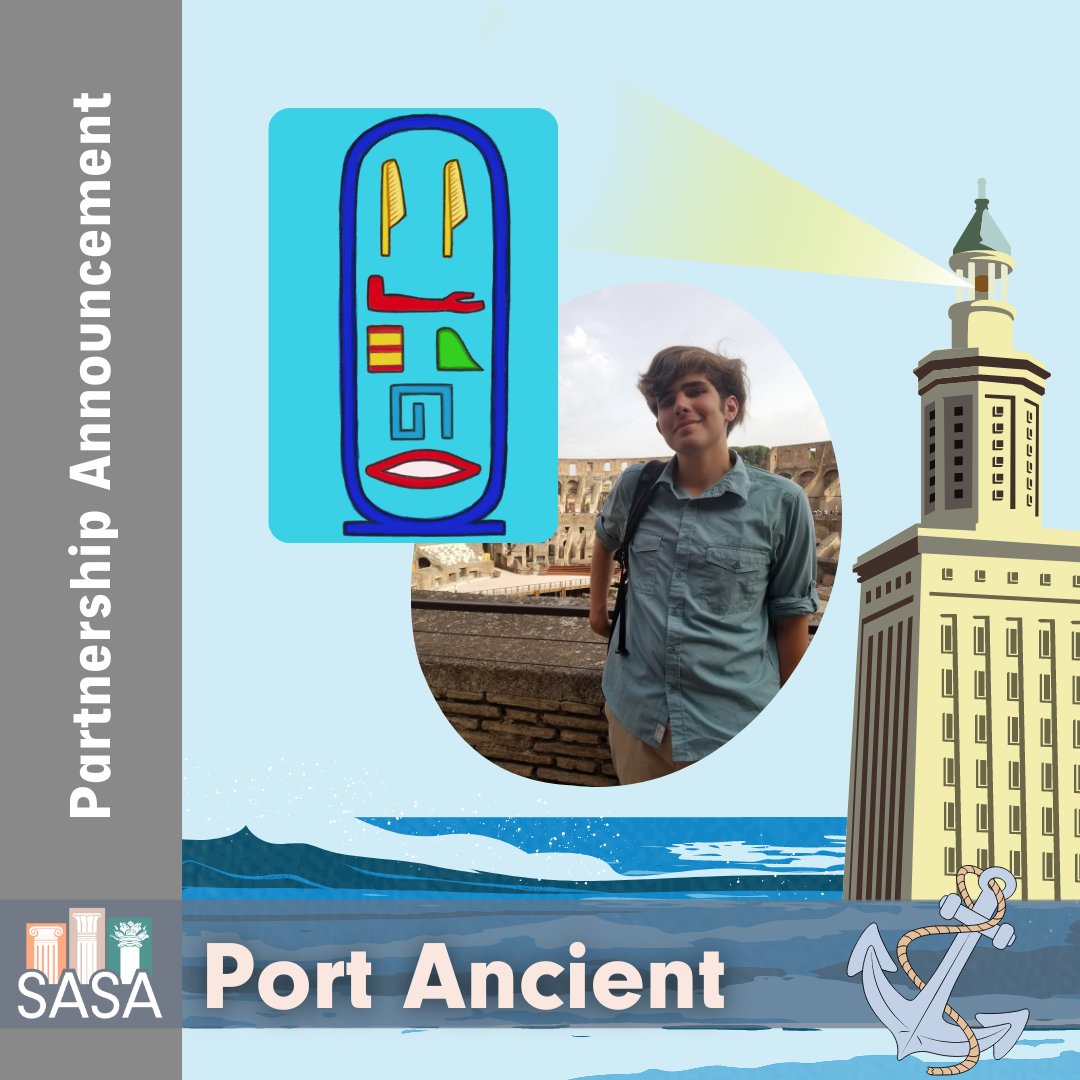 AncientSave's tweet photo. 📣SASA is proud to announce a new partnership on Port Ancient ⛵️

🎉 Learn Egyptology

⚓️https://t.co/GotZeWbWwp

#SASA #Ancient #StudyAncientHistory #AncientWorld #History #AncientHistory  #PortAncient #AncientStudiesOrgs #Egyptology #Egypt #Language https://t.co/v1BW831DfR