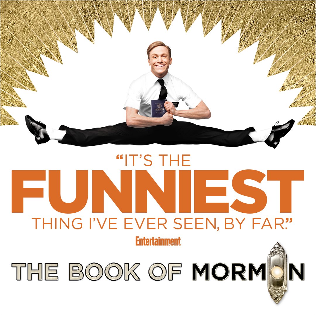 PRESALE ALERT 🛎️  HELLO AGAIN! 👋🏼  Get your tickets to <a href="/BookofMormon/">THE BOOK OF MORMON</a> NOW before the general public. 

Use code HELLO4 for priority sale offer here: bit.ly/471yV6m
