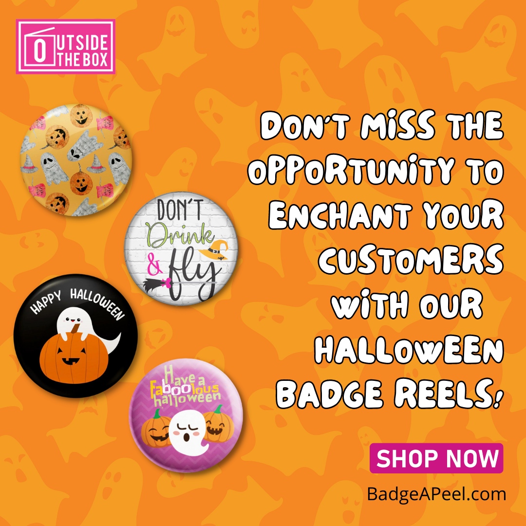 BadgeAPeel's tweet photo. 👻 Boo-tiful Badge Reels for Your Store! 👻 Elevate your Halloween collection with our exclusive wholesale products! Get them now and treat your customers to a hauntingly delightful shopping experience! 

Shop now at https://t.co/eu9GR4JKEX 

#ShopBadgeAPeel #outsidethebox #reels https://t.co/nZydwxZiNc
