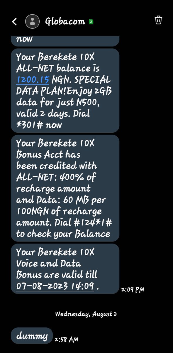 DLAW76493591's tweet photo. Am a Good customer to glo network,to my surprise seeing glo texting me "dummy"....how do these network feel calling me "dummy" after patronizing #Glo for years...
Pls tag #glo, because I need apology for there text message.
@GloWorld 
@GloWorld https://t.co/en1k2uKWO6