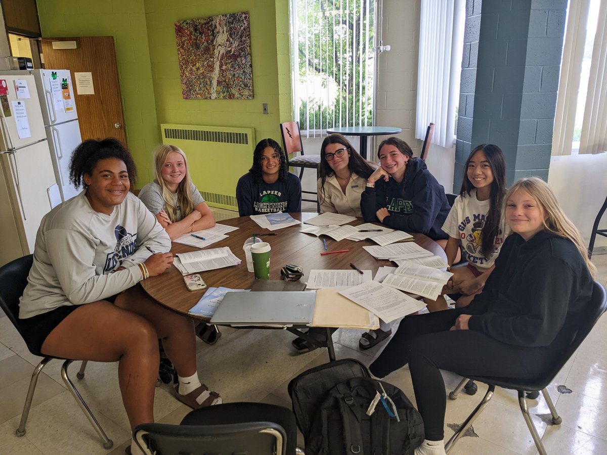 Year one of our Captains Leadership class has been a blast thanks to these participating go getters! 2024s, 2026s, &amp; 2027s all represented! "7 Ways to Lead Your Team by Bruce Brown" <a href="/LapeerAthletics/">Lapeer Lightning</a> <a href="/Lapeerschools/">LapeerSchools</a>