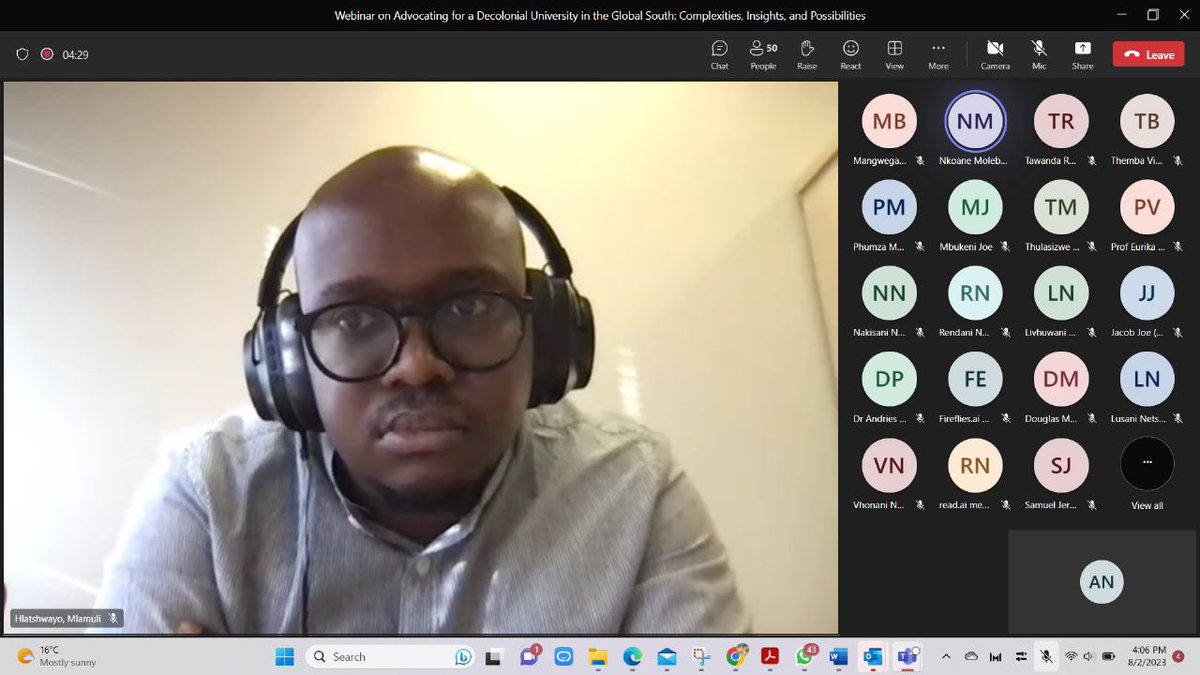 Mlamuli Hlatshwayo tweet media