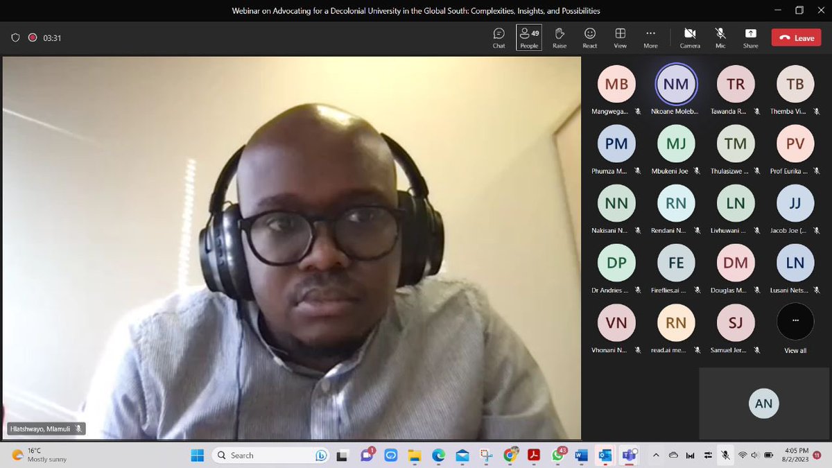 Mlamuli Hlatshwayo tweet media