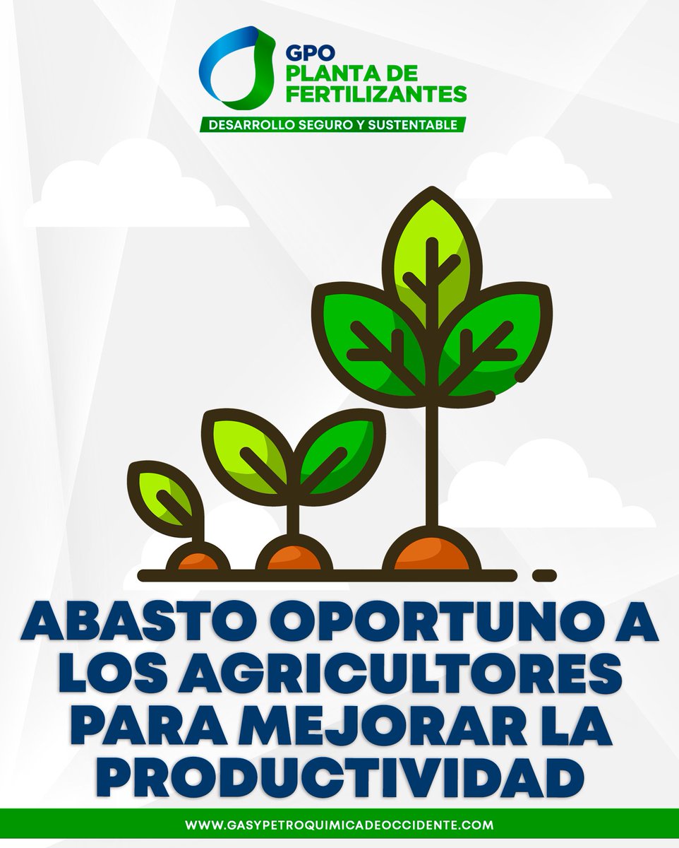 En GPO Planta de Fertilizantes nuestro compromiso es garantizar el abasto oportuno a los agricultores para mejorar la productividad en el campo sinaloense.
.
.
.
#GPO #PlantaDeFertilizantes #DesarrolloSeguroySustentable #Topolobampo #Campo #Agricultores