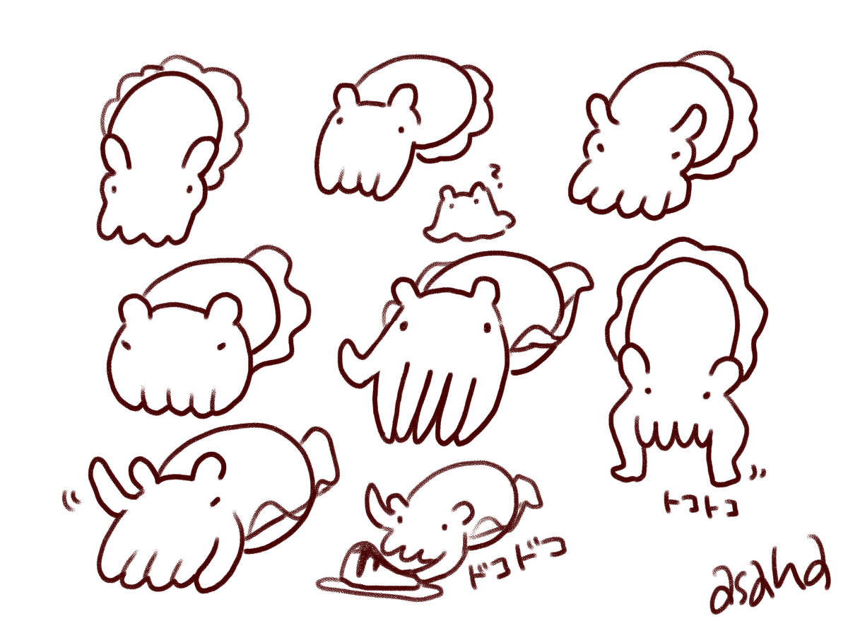 キャラ化できないか簡単に模索してた 