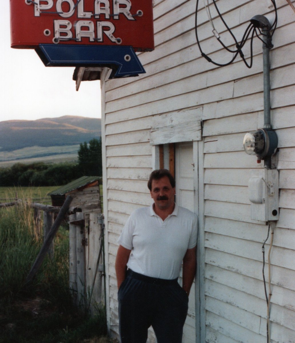 Remembering cooler days at the Polar Bar in Polaris, Montana.