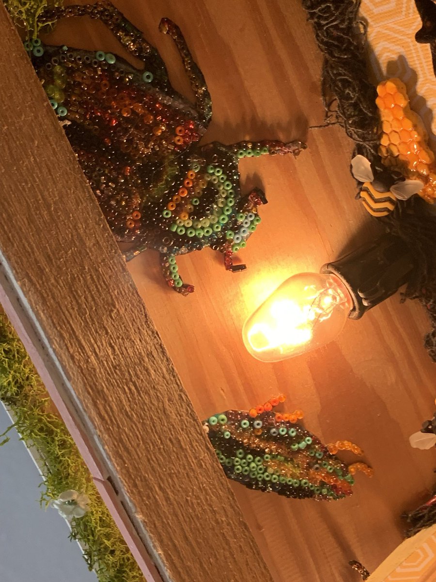 krustations's tweet photo. Beadwork/ceiling https://t.co/hlmhw5MwSG