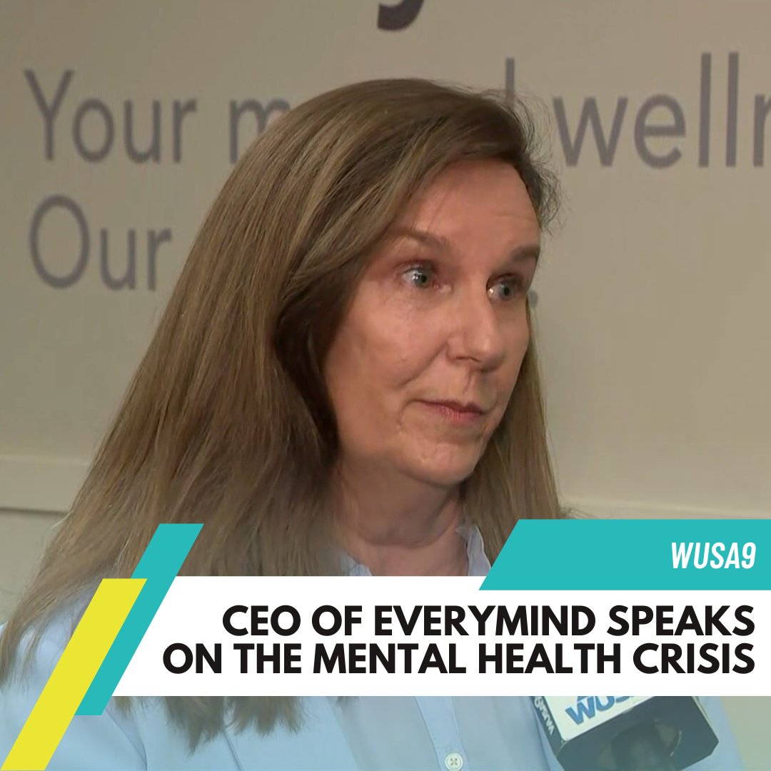 EveryMind CEO, Ann Mazur, was interviewed last month regarding the ongoing mental health crisis in our country. Watch here >> hubs.la/Q01ZKmCY0

#EveryMind #MentalHealth #MentalHealthNews #COVID19 #Pandemic #CrisisHotline #CrisisLifeline