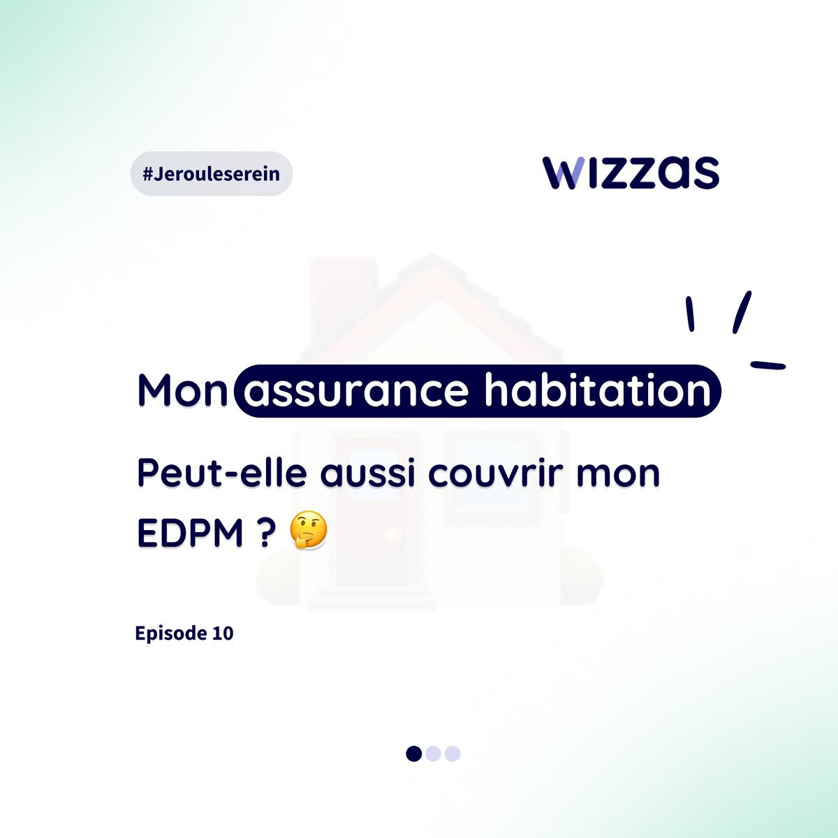 Wizzas's tweet photo. Episode 10 : Mon assurance habitation peut-elle aussi assurer mon EDPM ? https://t.co/DhpYmSCKRF