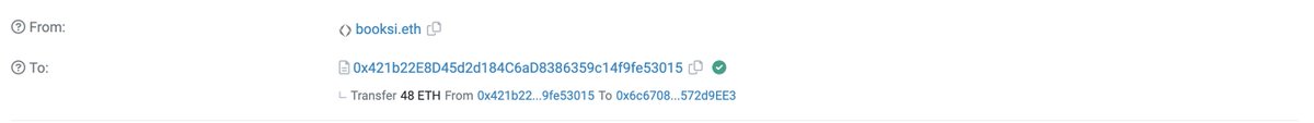 coorsbanquett's tweet photo. @barkmeta @shilllin @booksey 
Can someone explain this?

3 days ago, an executive transaction was performed signed by all three of the $NETWORK founders.

This contract executed the transfer of 48 ETH to 3 different addresses coming from the $NET presale pool. https://t.co/oPNzgltvfT