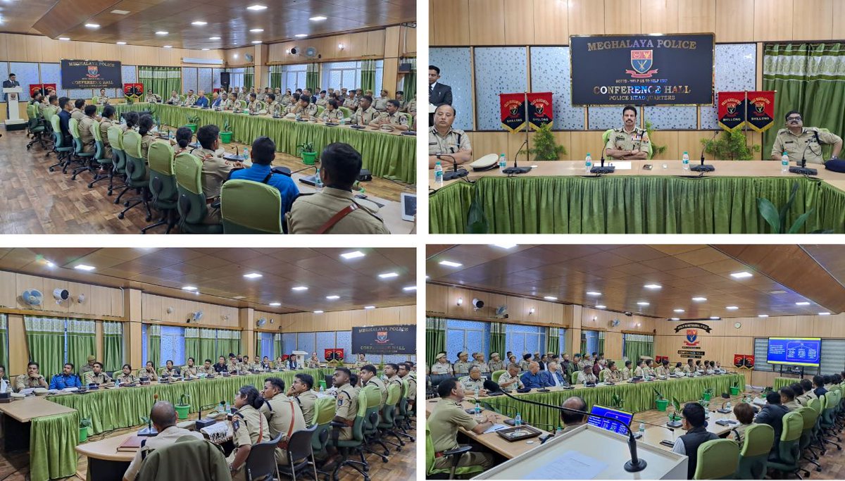 lrbishnoiips's tweet photo. An absolute joy to welcome 22 IPS Probationers of 75 RR (2022 batch) at @MeghalayaPolice HQ, Shillong.

Had an excellent interaction with young, energetic &amp; talented officers. Their enthusiasm &amp; commitment to understand the nitty gritty of policing in India was inspiring indeed! https://t.co/w3670zuPzf