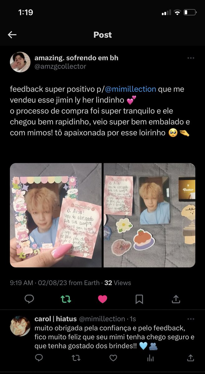 carol | hiatus tweet media