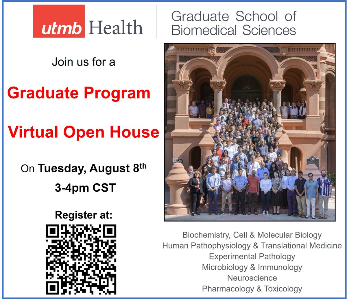 Prospective PhD Students: You can choose up to 3 of our basic biomedical and translational science programs to consider your application for admission! Register and join us on August 8th to learn more about our programs and which ones are best for you. zoom.us/meeting/regist…