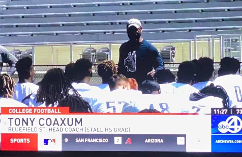 CoachCoax17's tweet image. How time flies! These is from year 1 of @BigBlue_FB! We are now a week into camp for year 3 and back home in @CIAAForLife. This team plays FAST, with great energy and is very unselfish! We are off to a great start! #GuardTheHill #ILY #LeanForward #CIAAForLife