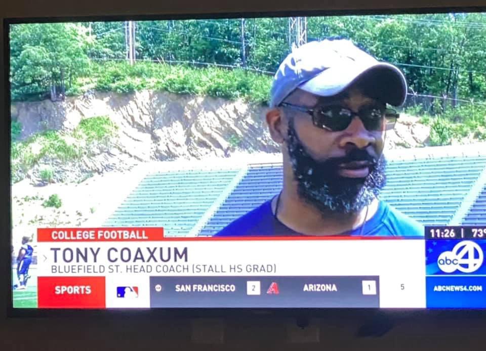 CoachCoax17's tweet image. How time flies! These is from year 1 of @BigBlue_FB! We are now a week into camp for year 3 and back home in @CIAAForLife. This team plays FAST, with great energy and is very unselfish! We are off to a great start! #GuardTheHill #ILY #LeanForward #CIAAForLife