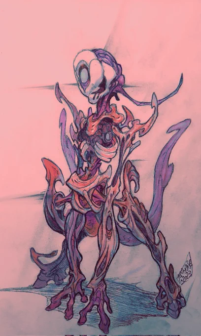 I did this last night while I was a bit feverish, I have no idea what it is