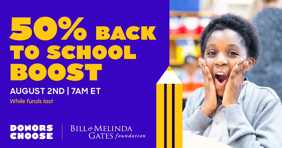 mrsbeachIT's tweet photo. @DonorsChoose Need some hands on materials for my over 300 prek-5th grade STEM/Tech students. @BillGates https://t.co/3fI9smNWBr https://t.co/k8Ea8IquqU