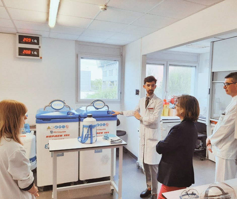 CHUAmiens's tweet photo. [🤰 #AMP #PMA] 2 ans de la #LoiBioéthique du 2 août 2021

Visite AMP et CECOS du #CHUAmiens avec @agnesfirmin Ministre déléguée chargée de l’Organisation territoriale et des Professions de santé :
🏥 présentation locaux et équipements
💬 échanges avec professionnels et patientes https://t.co/7pQr2fq6tQ