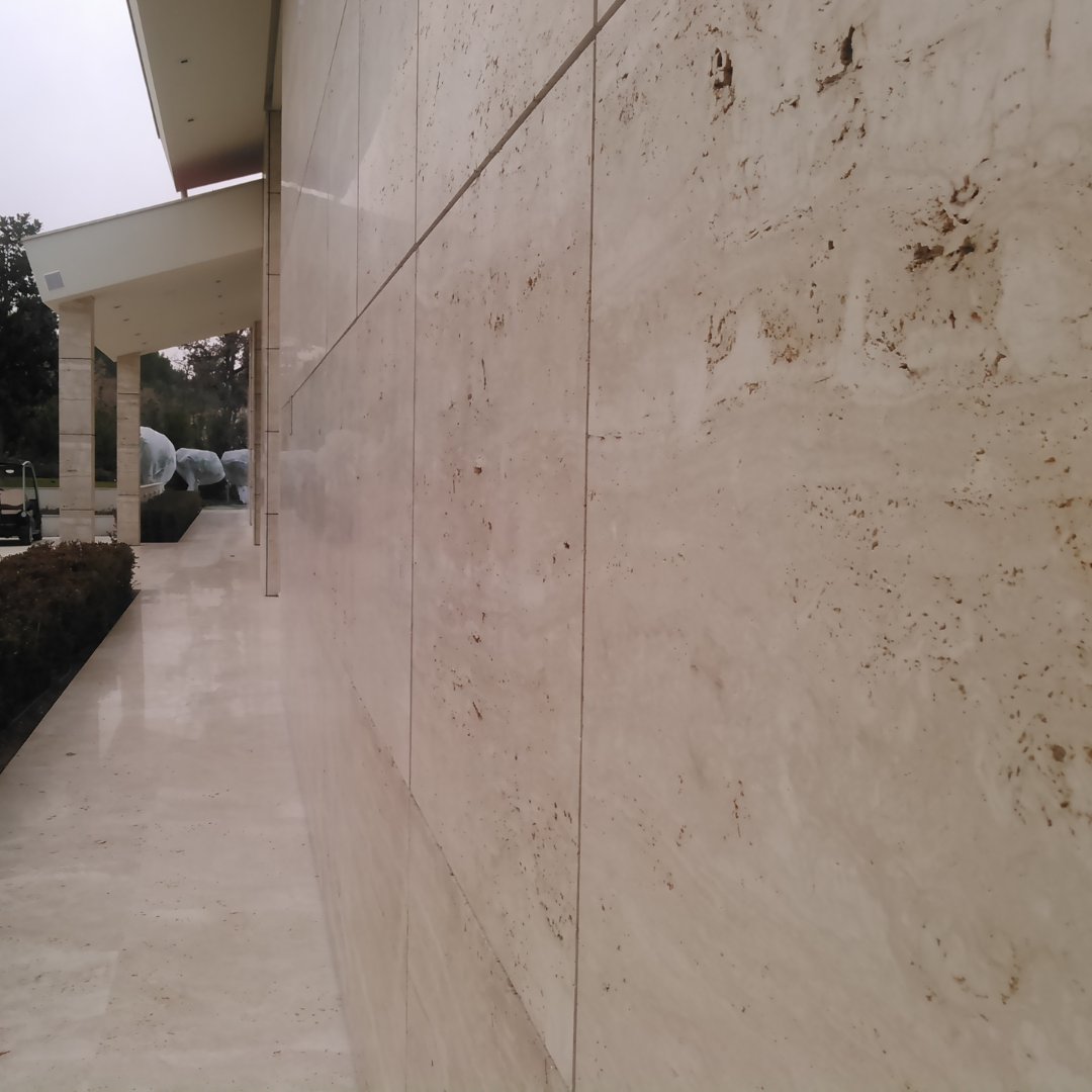 stitravertini's tweet photo. The style of this project reflects the harmony and beauty of natural stone with an essential and refined design that enhances a modern but simple enviroment 🤍✨
.
.
.
#travertine #travertineproject #travertinetiles  #tuscantravertine #travertinefloor #travertinestone https://t.co/mI43aWIcVp