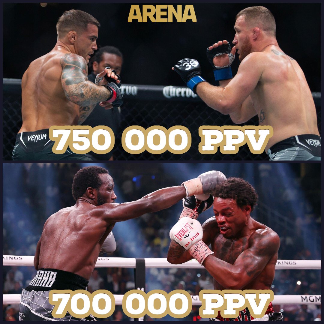 🚨 INCROYABLE !

L'#UFC291 a fait 750 000 PPV vendus, là où #SpenceCrawford a fait 700 000 PPV vendus !

L'#UFC291 est la 36ème carte la plus vendue de l'histoire de l'UFC !
C'est autant que la carte #UFC141 Brock Lesnar vs. Alistair Overeem 🤯