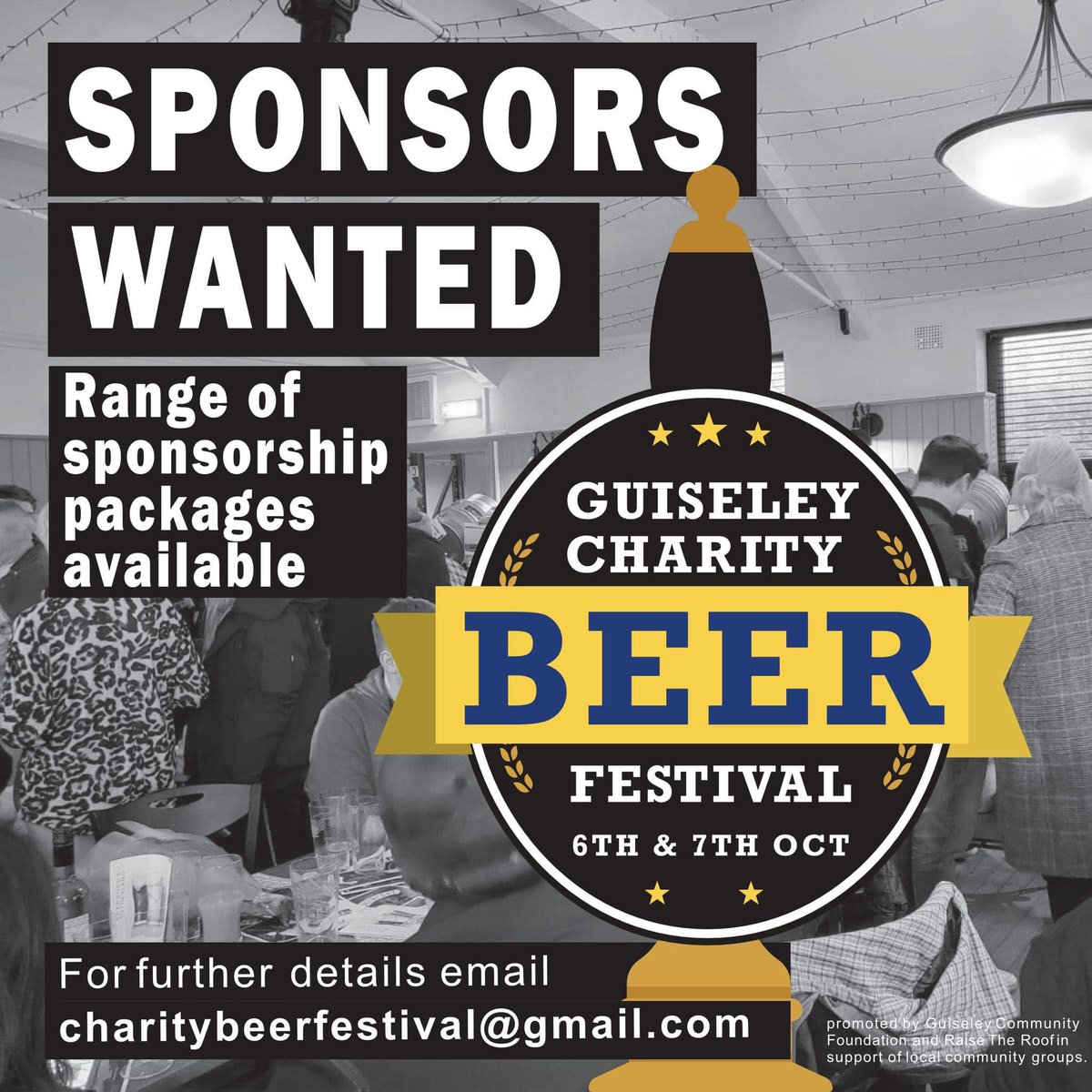 Guiseley AFC (@guiseleyafc) on Twitter photo 🍻 | The Guiseley Charity Beer Festival takes place on 6th & 7th October promoted by <a href="/GAFCCommunity/">GAFC Community</a> and <a href="/RaiseGAFCRoof/">Raise The Roof Guiseley AFC</a> in support of local community groups!
For more information on a range of sponsorship packages, email charitybeerfestival@gmail.com.
#GAFC #GuiseleyTogether 🍻 | The Guiseley Charity Beer Festival takes place on 6th & 7th October promoted by <a href="/GAFCCommunity/">GAFC Community</a> and <a href="/RaiseGAFCRoof/">Raise The Roof Guiseley AFC</a> in support of local community groups!
For more information on a range of sponsorship packages, email charitybeerfestival@gmail.com.
#GAFC #GuiseleyTogether