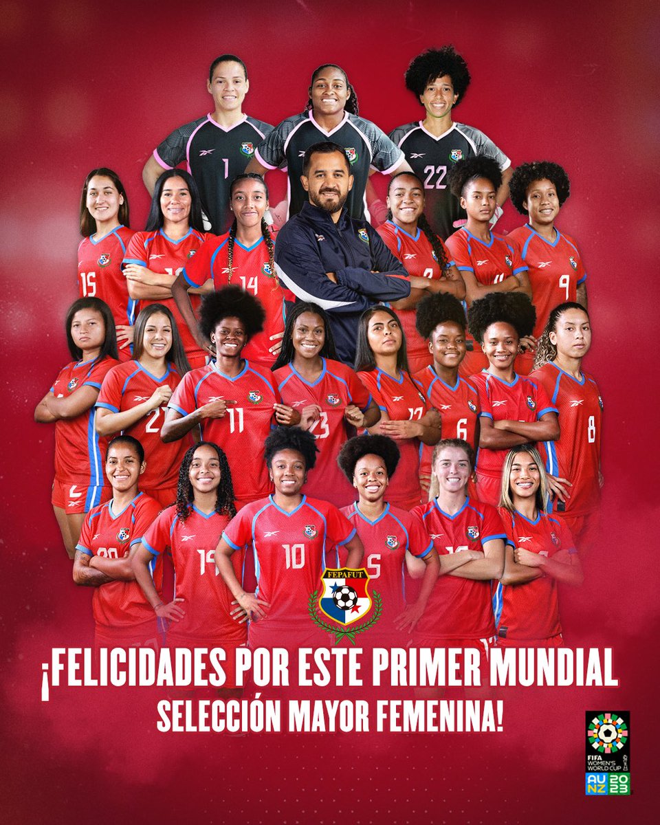 ¡GRACIAS MUNDIALISTAS 🤩!

Gracias por recordarnos que los sueños con trabajo, esfuerzo y dedicación SÍ pueden hacerse realidad.

Y por parte de todas las niñas 👧 felicidades y gracias por la inspiración.

#TodasyTodosSomosPanamá 🙌🏽