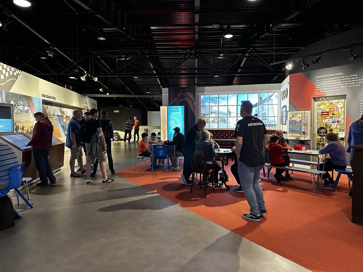 🏁 Taking place in our very own pub exhibit this summer, visitors can try their hand at a copper circuit, or design their own F 1 car. Take a look at this <a href="/GreggsOfficial/">Greggs</a> -sponsored effort from one of our Museum team, Jack!

Book your tickets today 🎫 silverstonemuseum.co.uk/tickets/
