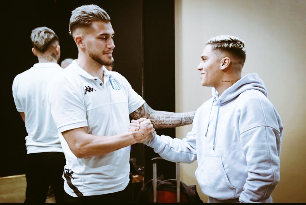 Éstos dos nos van a dar la 2da 💙